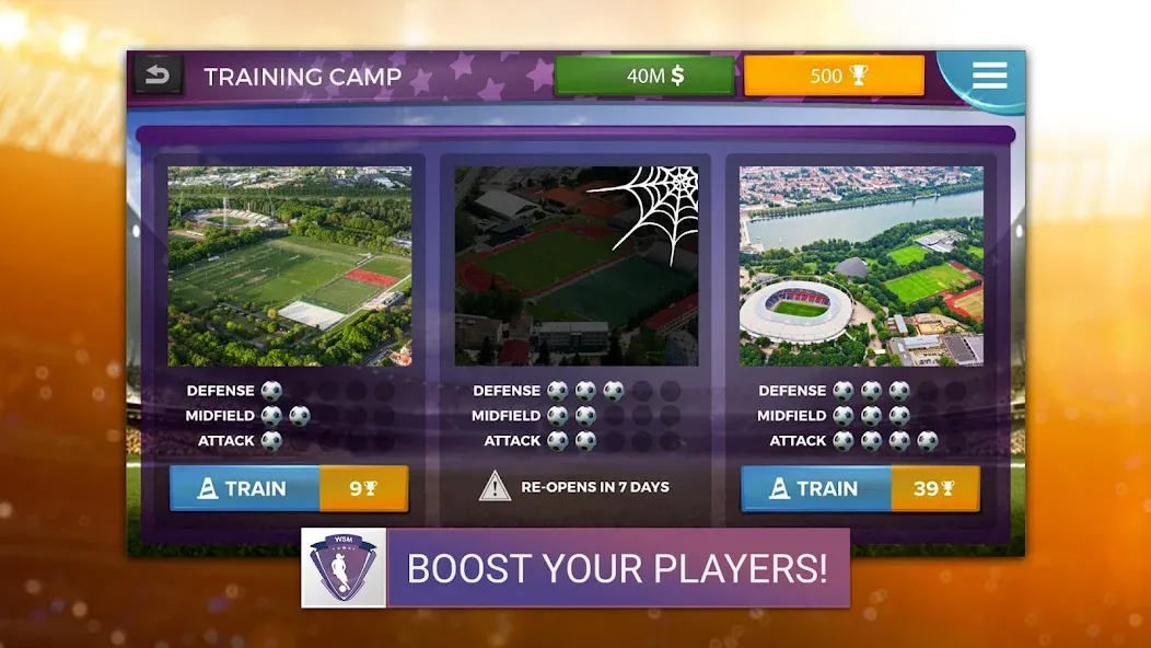 WSM - Women's Soccer Manager (ВСМ)  [МОД Unlimited Money] Screenshot 3