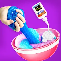 Взлом Make Fluffy Slime Maker Game  [МОД Много денег] - полная версия apk на Андроид
