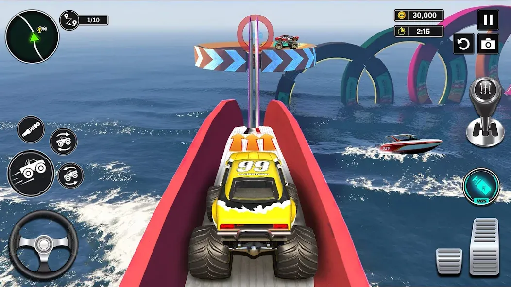 Monster Truck Games- Car Games  [МОД Много денег] Screenshot 4