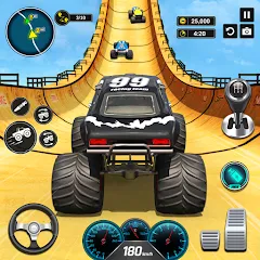 Взлом Monster Truck Games- Car Games  [МОД Много денег] - последняя версия apk на Андроид