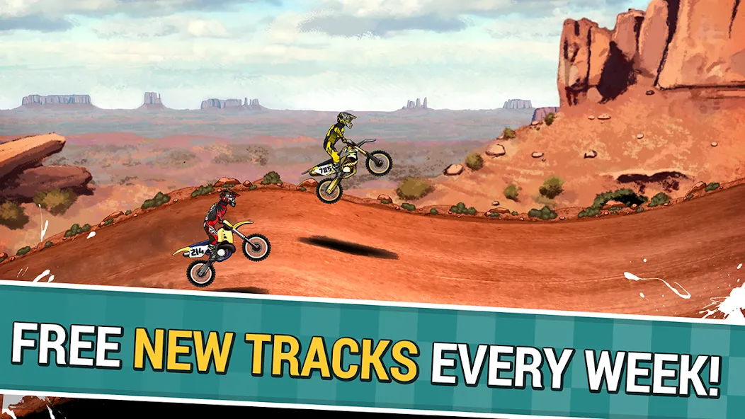 Mad Skills Motocross 2 (Мад Скилс Мотокросс 2)  [МОД Много монет] Screenshot 5