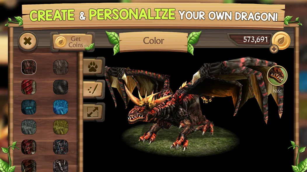 Dragon Sim Online: Be A Dragon  [МОД Много монет] Screenshot 3