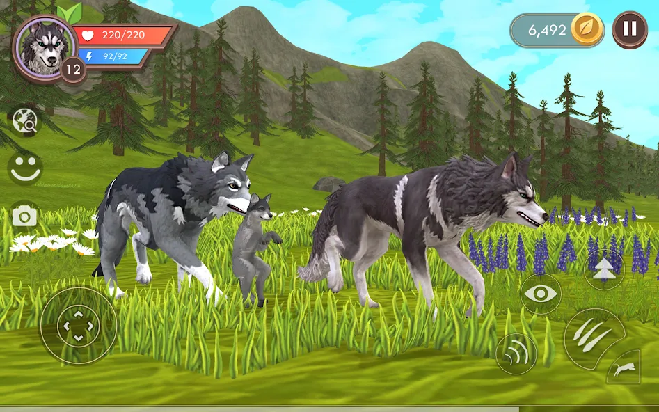 WildCraft: Animal Sim Online (Уайлдкрафт)  [МОД Бесконечные деньги] Screenshot 1