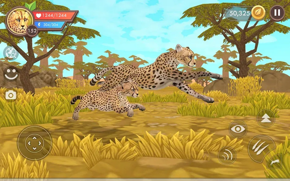 WildCraft: Animal Sim Online (Уайлдкрафт)  [МОД Бесконечные деньги] Screenshot 2