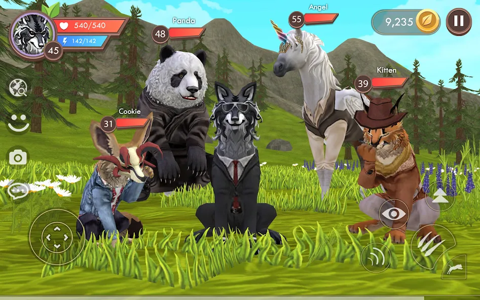 WildCraft: Animal Sim Online (Уайлдкрафт)  [МОД Бесконечные деньги] Screenshot 5