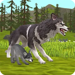 Скачать взломанную WildCraft: Animal Sim Online (Уайлдкрафт)  [МОД Бесконечные деньги] - полная версия apk на Андроид