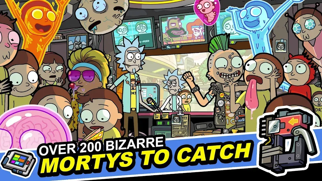 Rick and Morty: Pocket Mortys (Покет Мортис)  [МОД Все открыто] Screenshot 4