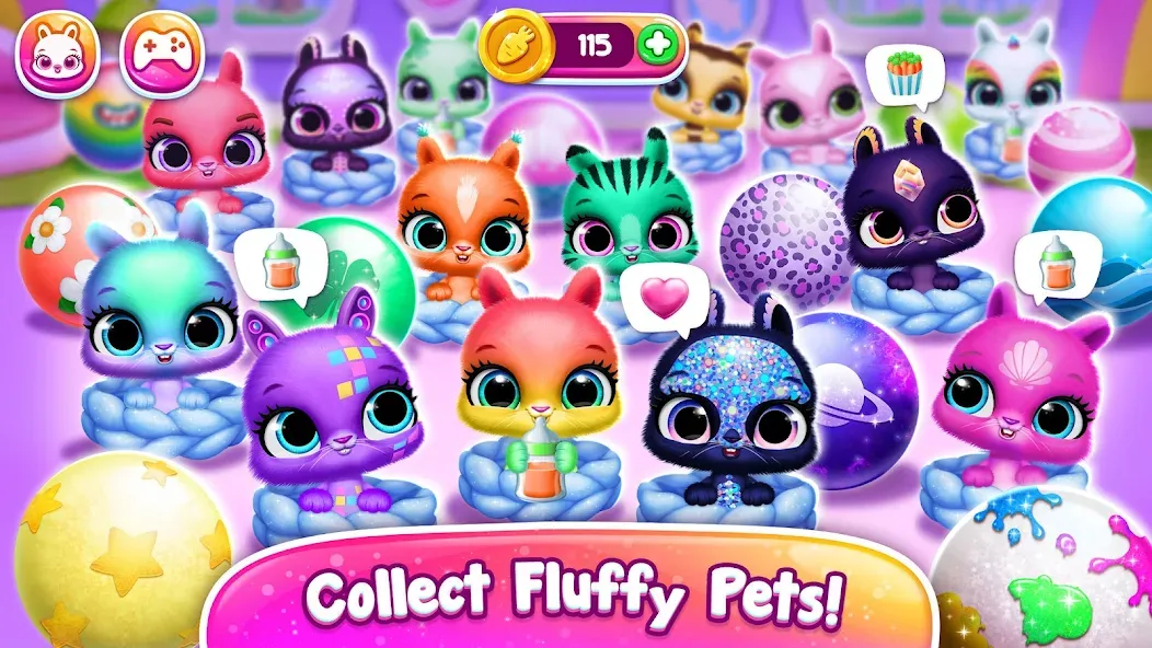 Bunnsies - Happy Pet World (Баннсиз)  [МОД Unlocked] Screenshot 4