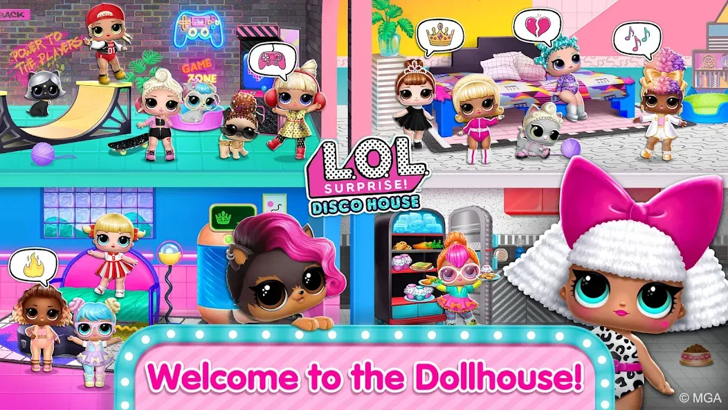 L.O.L. Surprise! Disco House  [МОД Unlocked] Screenshot 2