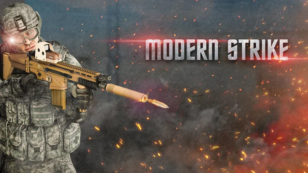 Modern Commando FPS Army Games  [МОД Menu] Screenshot 1