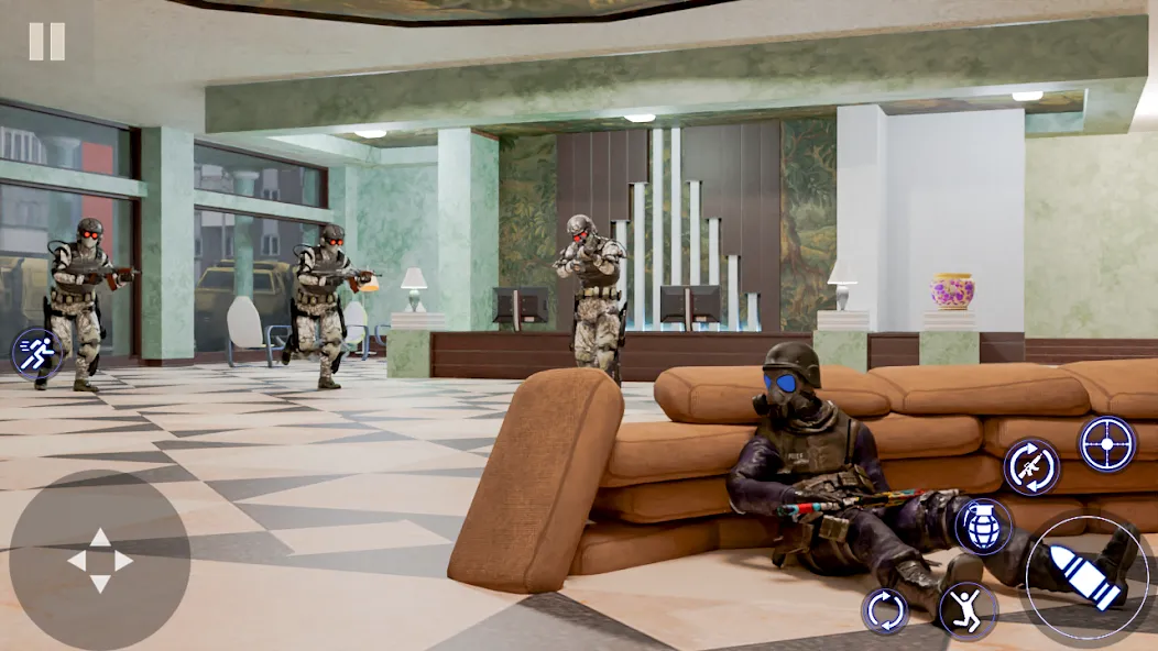 Modern Commando FPS Army Games  [МОД Menu] Screenshot 2