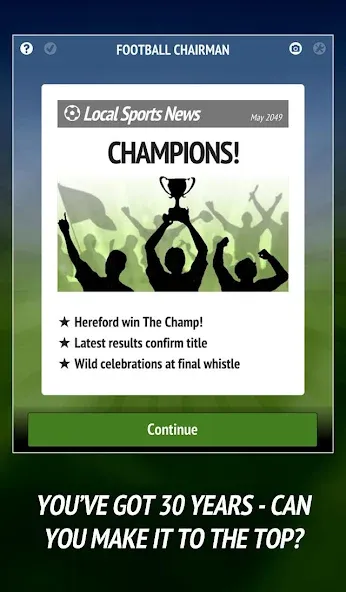 Football Chairman (Soccer) (Футбольный председатель)  [МОД Меню] Screenshot 5