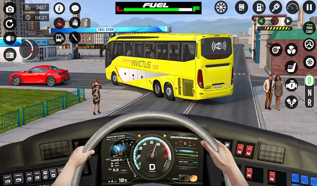 Bus Simulator 3D: Bus Games (Бус Симулятор 3Д)  [МОД Бесконечные монеты] Screenshot 2