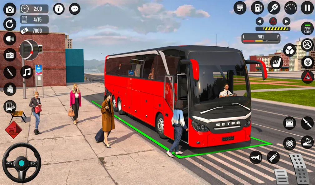 Bus Simulator 3D: Bus Games (Бус Симулятор 3Д)  [МОД Бесконечные монеты] Screenshot 4