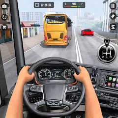 Взлом Bus Simulator 3D: Bus Games (Бус Симулятор 3Д)  [МОД Бесконечные монеты] - полная версия apk на Андроид