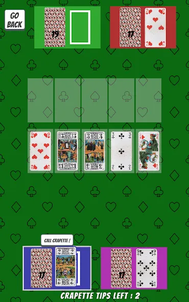 Crapette multiplayer solitaire (Крапет мультиплеер солитер)  [МОД Много денег] Screenshot 2