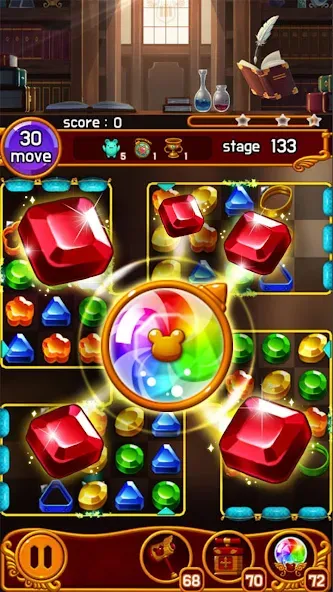 Jewel Magic Castle (Джуэл Мэджик Кэсл)  [МОД Menu] Screenshot 1