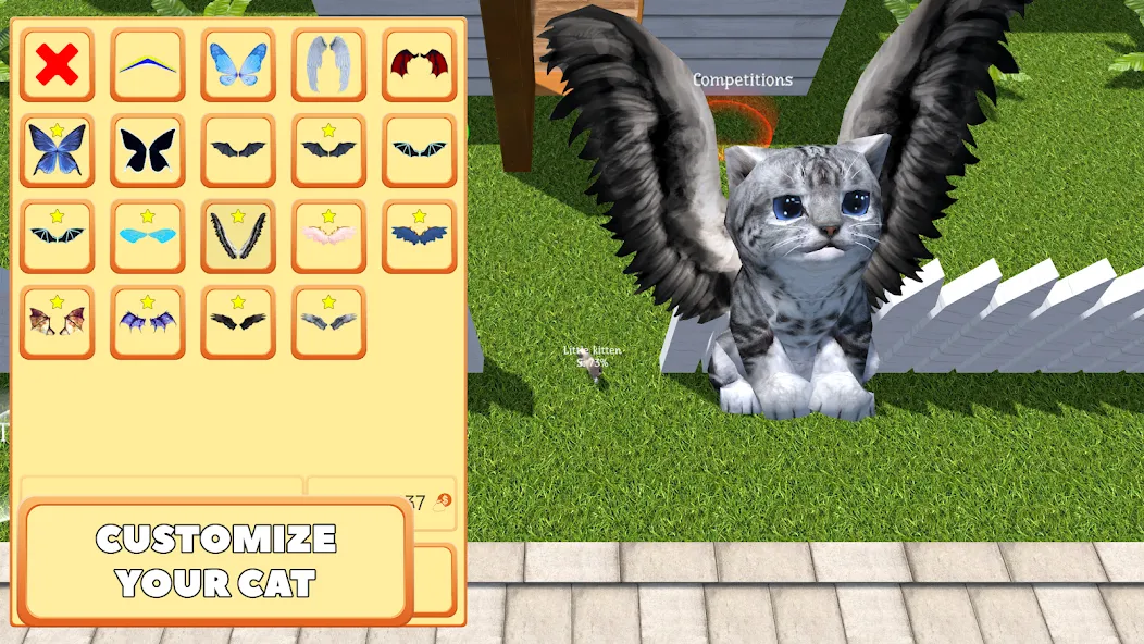 Cute Pocket Cat 3D - Part 2 (Сьют Покет Кэт 3Д)  [МОД Unlocked] Screenshot 2