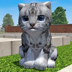 Скачать взломанную Cute Pocket Cat 3D - Part 2 (Сьют Покет Кэт 3Д)  [МОД Unlocked] - полная версия apk на Андроид