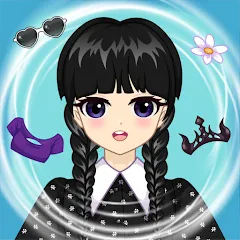 Скачать взломанную Anime Dress Up for Adults  [МОД Много монет] - последняя версия apk на Андроид