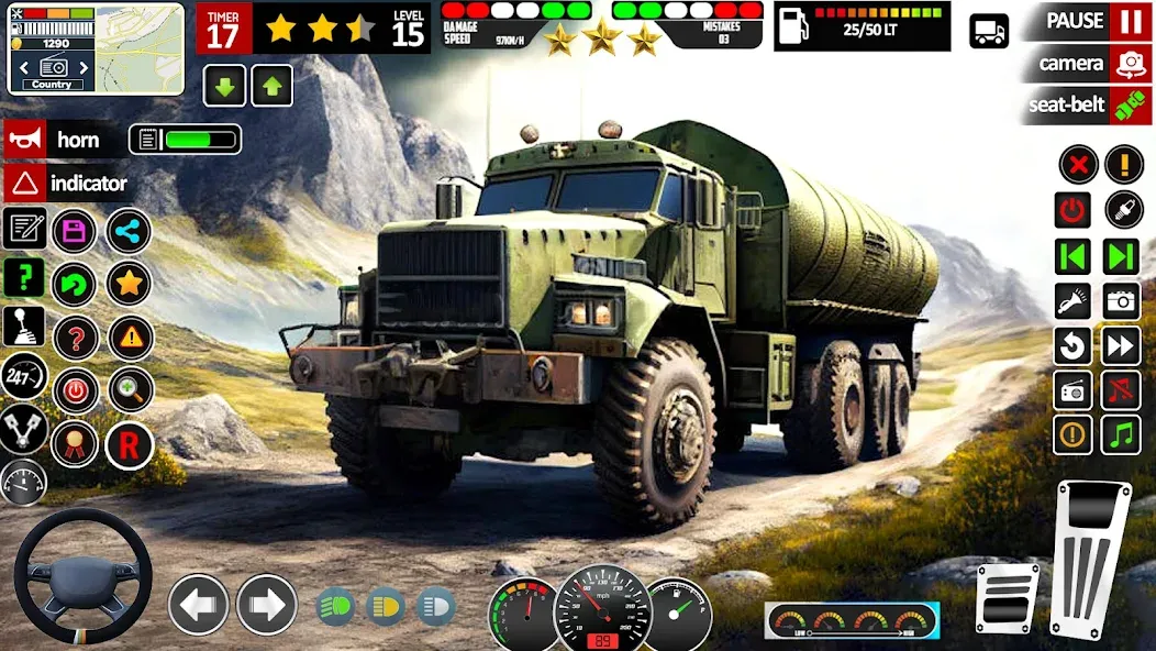 Army Truck Transport Game 2023  [МОД Меню] Screenshot 1