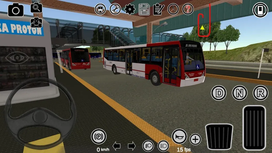 Proton Bus Simulator Urbano (Протон автобусный симулятор )  [МОД Unlimited Money] Screenshot 1