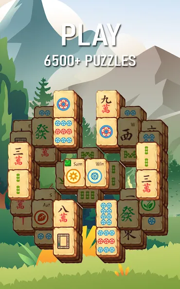 Mahjong Treasure Quest: Tile!  [МОД Меню] Screenshot 1