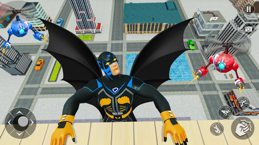 Flying Bat Robot Car Transform (Флайинг Бэт Робот Кар Трансформ)  [МОД Mega Pack] Screenshot 3