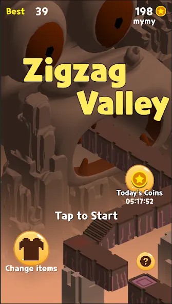 Zigzag Valley,Endless game  [МОД Все открыто] Screenshot 1