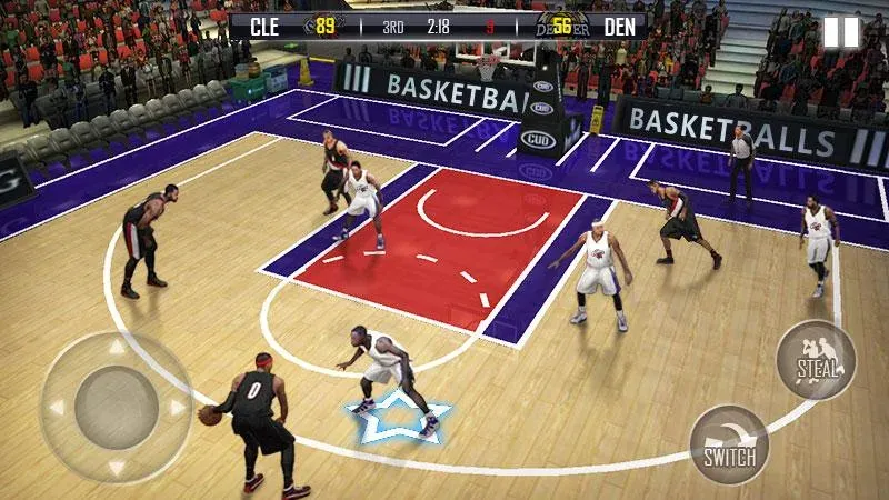 Fanatical Basketball  [МОД Бесконечные деньги] Screenshot 1