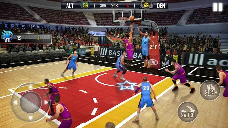 Fanatical Basketball  [МОД Бесконечные деньги] Screenshot 4