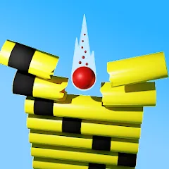 Скачать взломанную Ball: Blast colorful bricks 3d  [МОД Много денег] - полная версия apk на Андроид