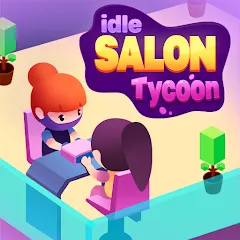 Скачать взлом Idle Beauty Salon Tycoon (Айдл Бьюти Салон Тайкун)  [МОД Mega Pack] - стабильная версия apk на Андроид