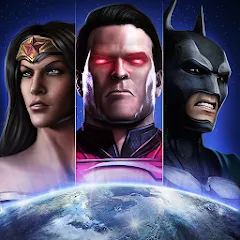 Скачать взломанную Injustice: Gods Among Us (Инжастис)  [МОД Все открыто] - последняя версия apk на Андроид