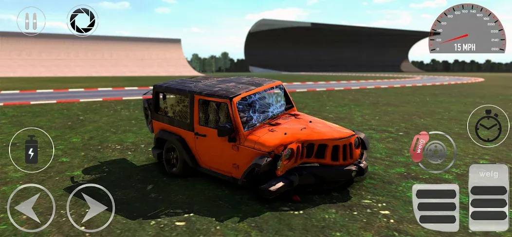 WDAMAGE: Car Crash (ВДАМАГЕ)  [МОД Бесконечные монеты] Screenshot 2