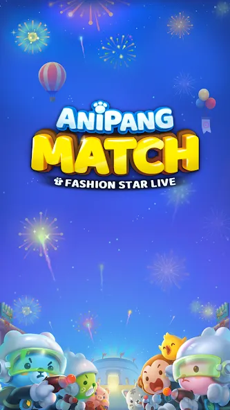 Anipang Match (Анипанг Матч)  [МОД Много монет] Screenshot 1