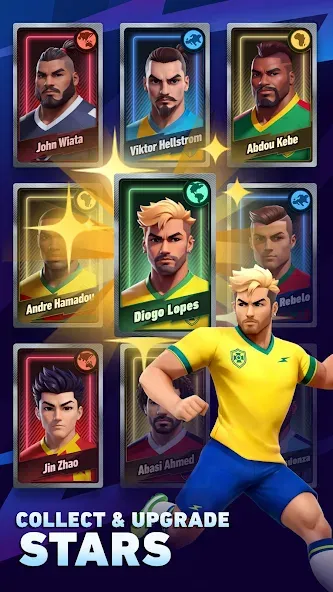 AFK Football: RPG Soccer Games  [МОД Бесконечные деньги] Screenshot 2