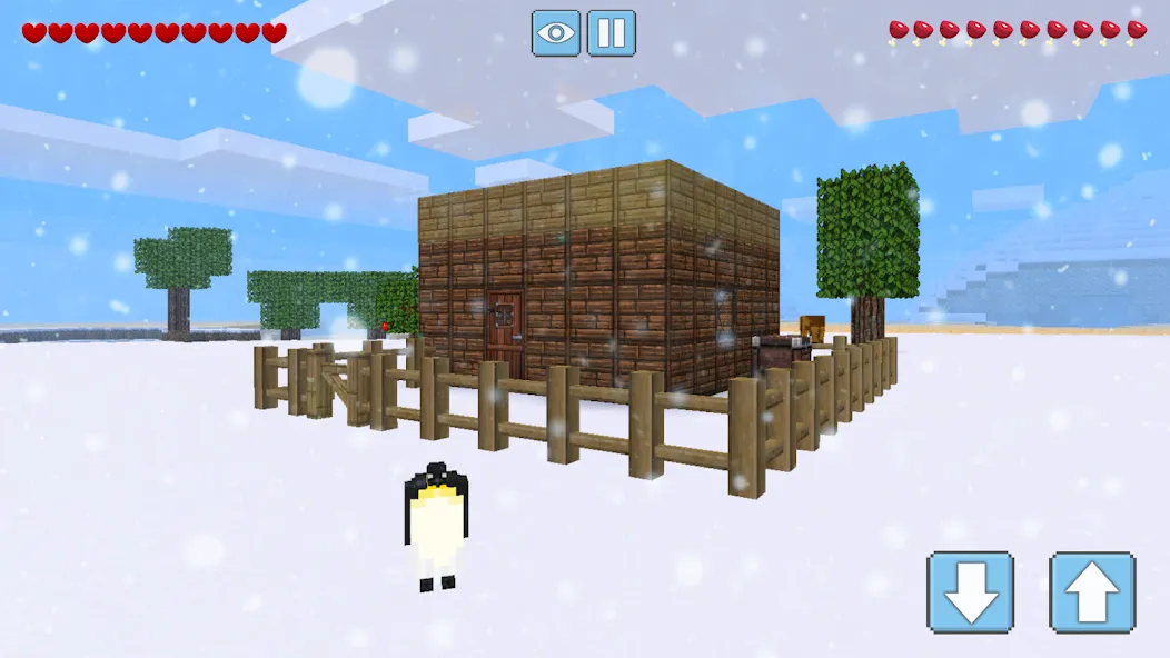 Winter Craft - Block Craft (Винтер Крафт)  [МОД Unlimited Money] Screenshot 3