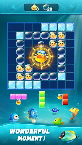 Block Ocean 1010 Puzzle Games (Блок Океан 1010 Головоломки)  [МОД Все открыто] Screenshot 4