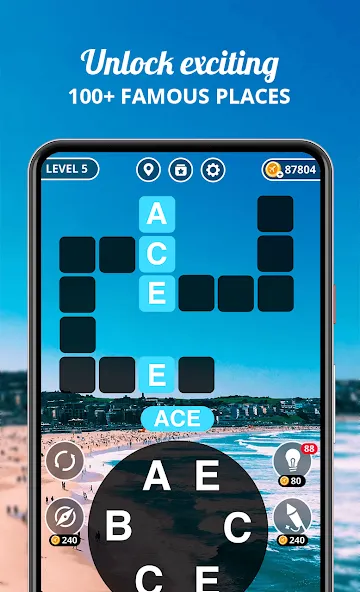 Wordwise® - Word Connect Game  [МОД Бесконечные деньги] Screenshot 3