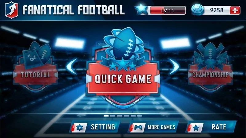 Fanatical Football (Фанатический футбол)  [МОД Все открыто] Screenshot 3