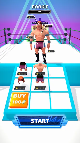 Wrestling Trivia Run (Рестлинг Тривия Ран)  [МОД Бесконечные деньги] Screenshot 3