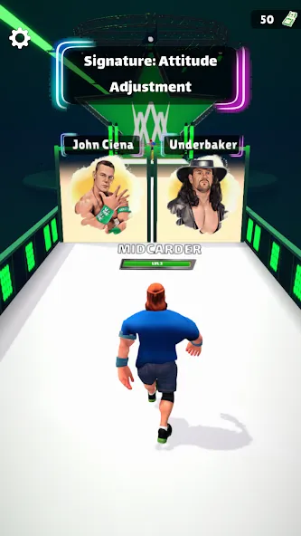 Wrestling Trivia Run (Рестлинг Тривия Ран)  [МОД Бесконечные деньги] Screenshot 4