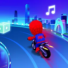 Скачать взлом Beat Racing:Car&Music game (Бит Кар Гонки игра музыки )  [МОД Unlimited Money] - стабильная версия apk на Андроид