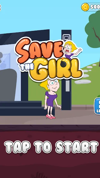 Save The Girl  [МОД Много денег] Screenshot 1