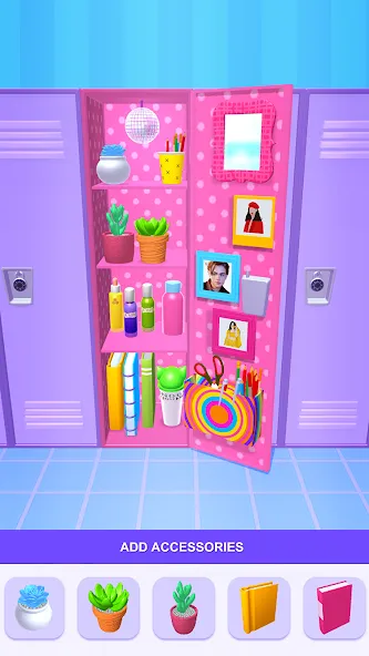 DIY Locker 3D (ДИУАЙ Локер 3Д)  [МОД Бесконечные монеты] Screenshot 1