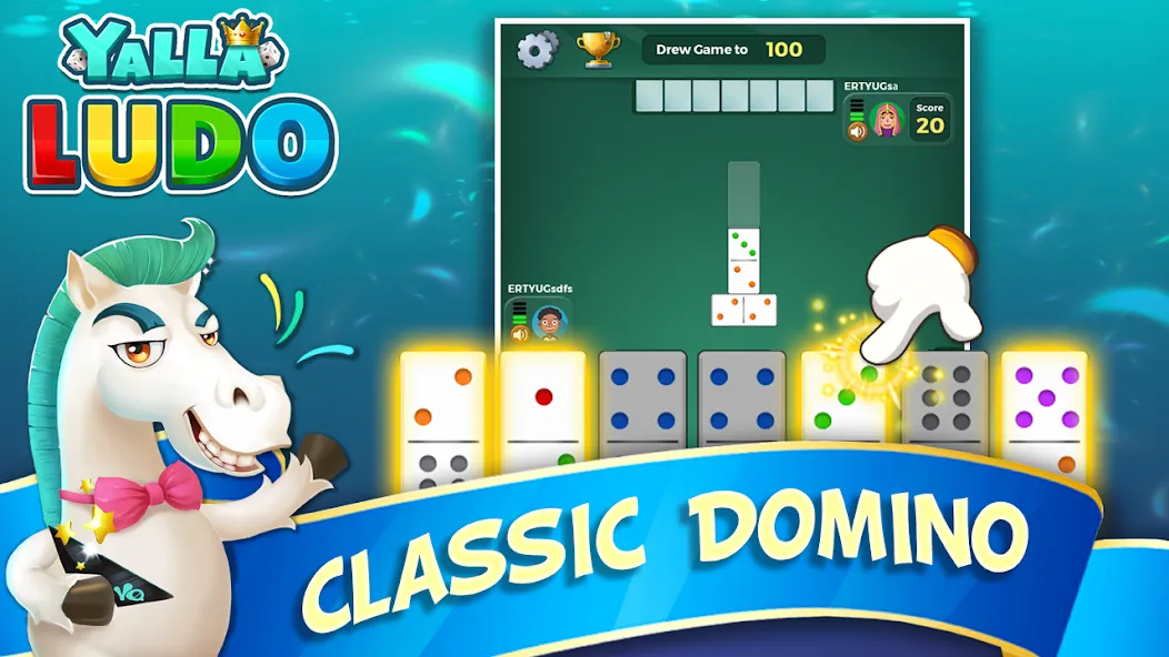 Yalla Ludo - Ludo&Domino (Ялла Лудо)  [МОД Много монет] Screenshot 2