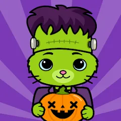 Скачать взломанную Yasa Pets Halloween (Яса Петс Хэллоуин)  [МОД Много монет] - полная версия apk на Андроид