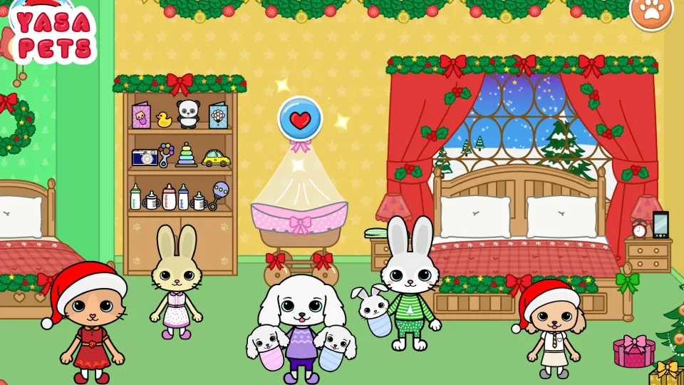 Yasa Pets Christmas (Яса Петс Кристмас)  [МОД Menu] Screenshot 4