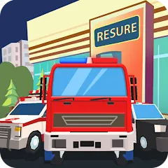 Взлом Idle Rescue Tycoon (Айдл Рескью Тайкун)  [МОД Все открыто] - полная версия apk на Андроид